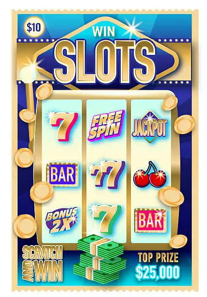 Slot Machine Scratch Code Imagens vetoriais e gráficos gratuitos de scratch card template ...