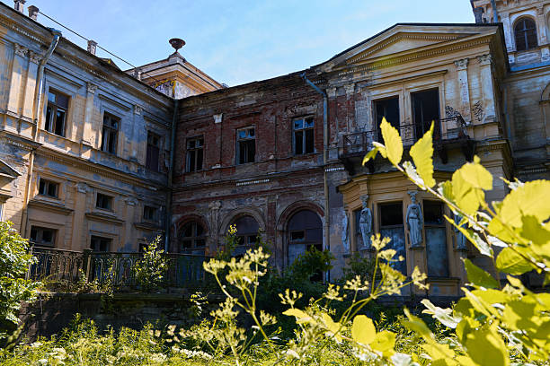 istock An Abandoned Building That is Beautifully Surrounded by Natures Lush Greenery and Serenity 2238030335