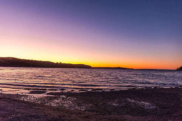 Sunset Over Acadia National Park Maine