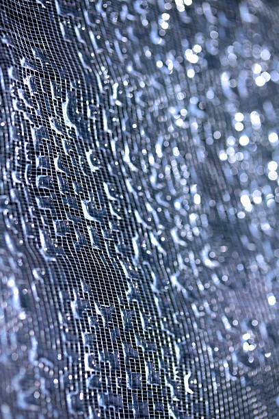 istock Abstract water liquid droplets on lace lines boketh soft beautiful background 2238033707