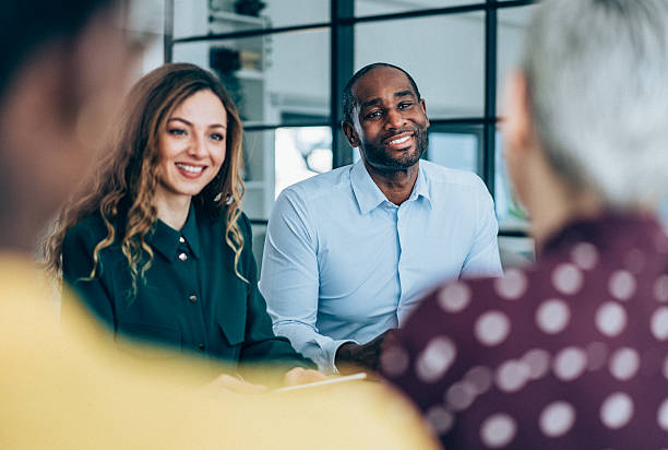 istock Business persons on meeting in the office. 2238058322