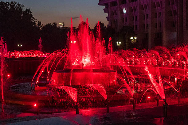 istock Evening impression of Bishkek 2238059584