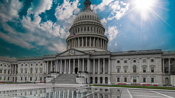 istock United States Capitol dome against a blue sky 2238072724