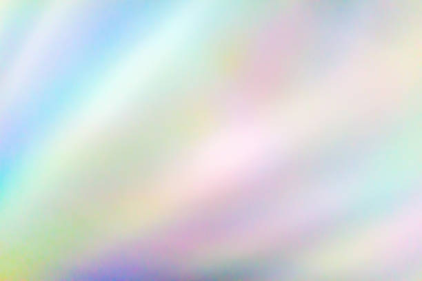istock Abstract blur holographic rainbow foil iridescent background 2238078361