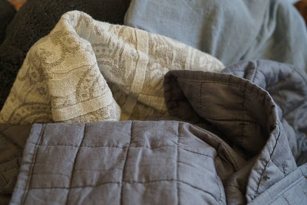 istock Cozy Textiles: A Collection of Soft Quilts and Blankets 2238084174