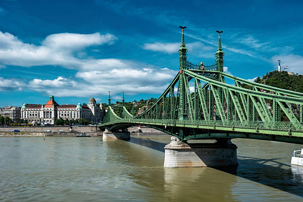 istock Downtown Budapest Hungary Danube Liberty Bridge 2238084672