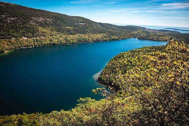 istock Jordan Cliffs Summit Jordan Pond Panoramic View Acadia Maine 2238087367