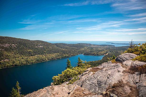 istock Jordan Cliffs Summit Jordan Pond Panoramic View Acadia Maine 2238087862