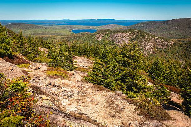 istock Acadia National Park Panoramic View from Jordan Cliffs Summit Maine 2238087864