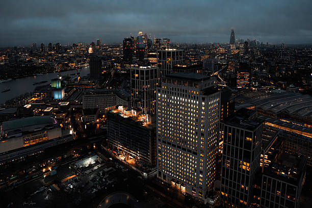 istock London skyline at dusk with The Shard 2238089755
