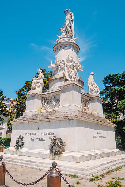 istock Christopher Columbus monument in Genoa, Italy 2238092075