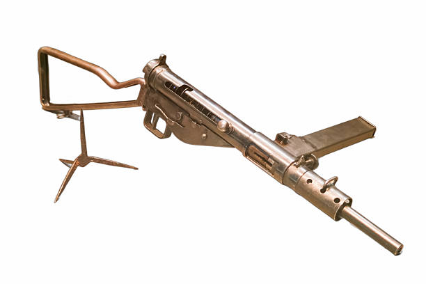 istock Historic weapon displayed in a museum setting showcasing its intricate design and manufacturing details 2238094943