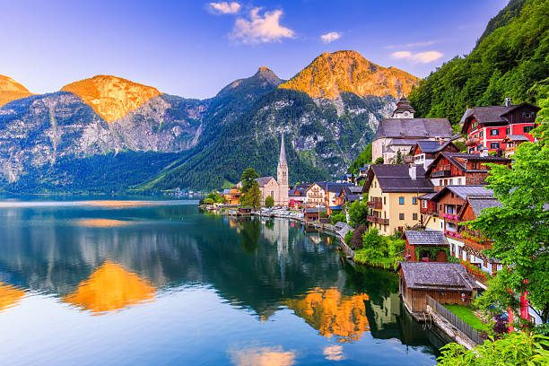 istock Hallstatt, Austria. Mountain village in the Austrian Alps. 2238095218