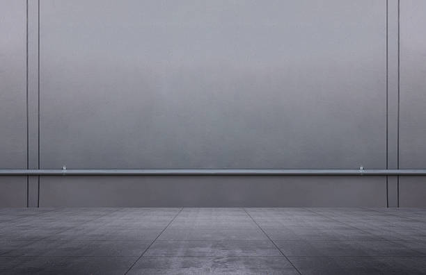 istock Industrial Concrete Wall with Pipe, Automotive Background 2238097647