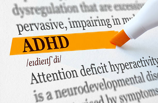 istock the definition of the word ADHD highlighted in orange 2238102124