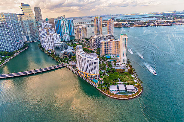 istock Miami Cityscape at Sunset 2238108008