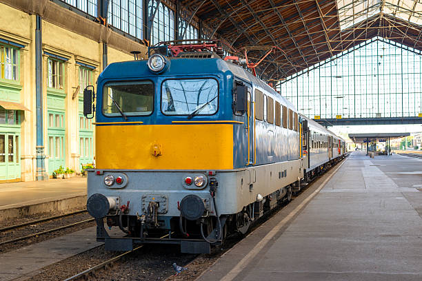 istock Passenger Train at Keleti Railway Station in Budapest 2238111942