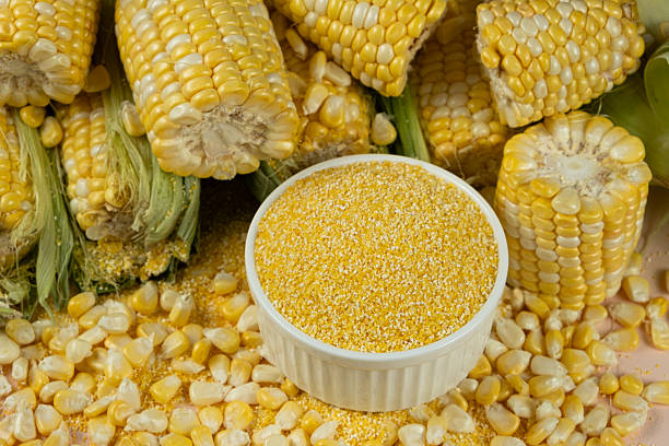 istock Raw Yellow Maize Grits and Fresh Corn 2238119140
