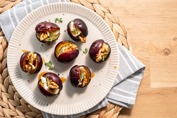 istock A plate of fruit with nuts and herbs on top 2238119343