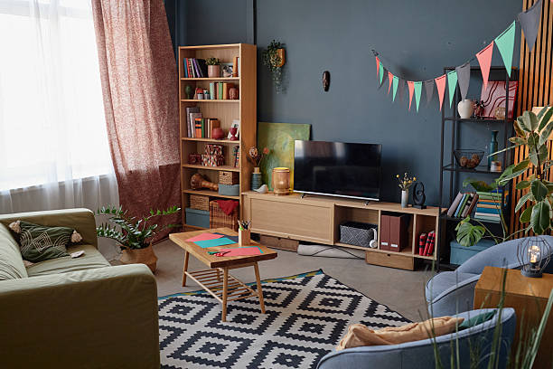 istock Living Room Displaying Kwanzaa Decorations and Festive Cultural Elements 2238119729
