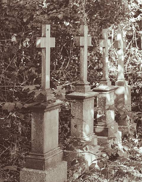 die vergessene Grabstätte auf einem alten Inselfriedhof