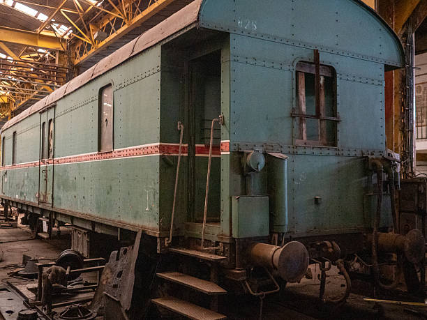 istock Train graveyard - abandoned railway, urbex, indistrual factory 2238127400