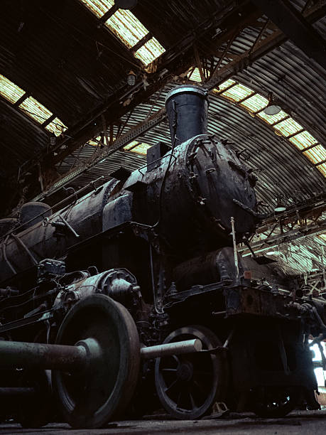 istock Train graveyard - abandoned railway, urbex, indistrual factory 2238128444