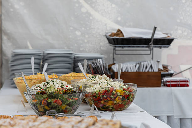 istock Vegetable salads in a bowl on the table 2238129351