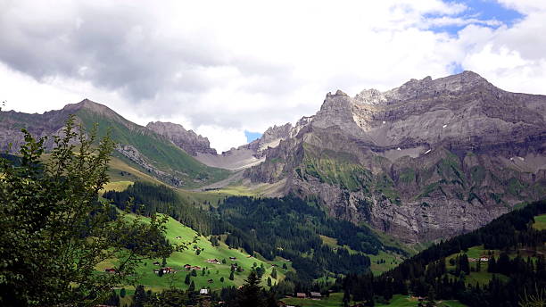istock Swiss Alps in cloudy weather. Adelboden. 2238131689