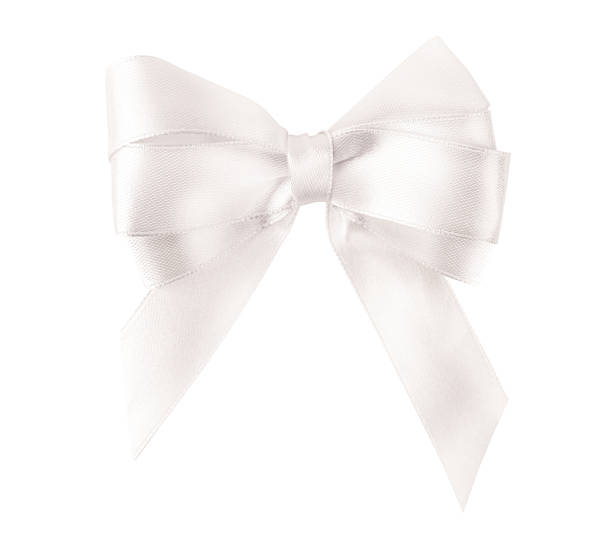istock White Satin Ribbon Bow Isolated On White (clipping path included) 2238137098