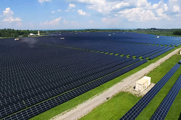 istock Solar panels. An alternative source of energy. Renewable energy source 2238138794