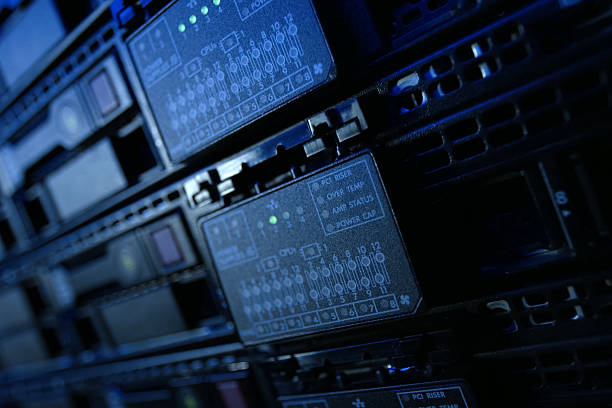 istock Equipment on the shelves is the data center. Server date centers. 2238139167