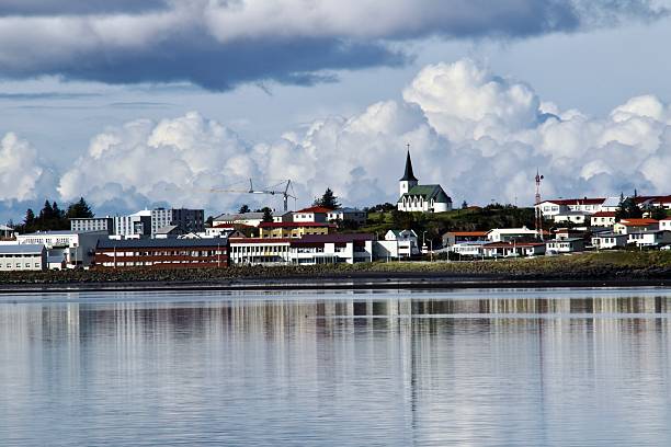 istock The town Borgarnes in Iceland 2238141857
