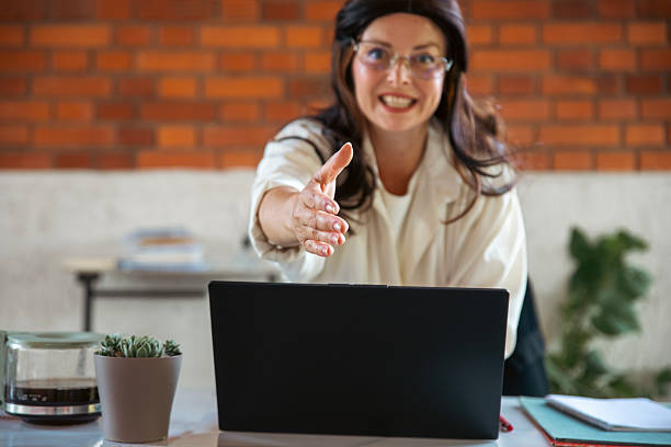 istock Congratulating on your new job! 2238155785