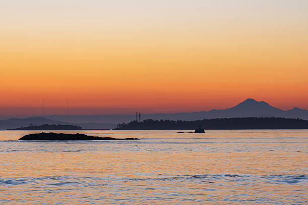 Sunrise at the Oak Bay marina in Victoria, BC.