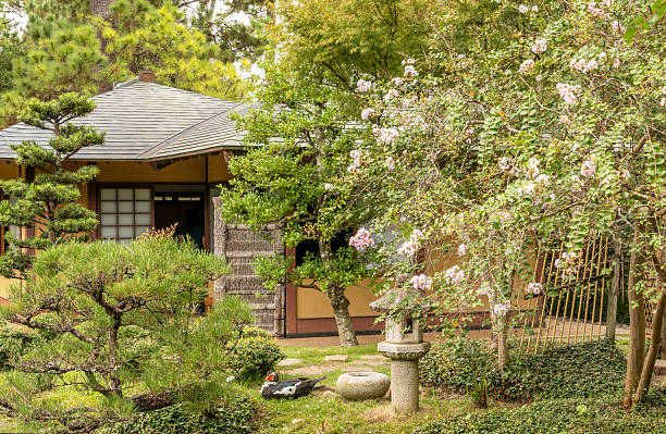 Japanese Garden at Hermann Park in Houston, Texas