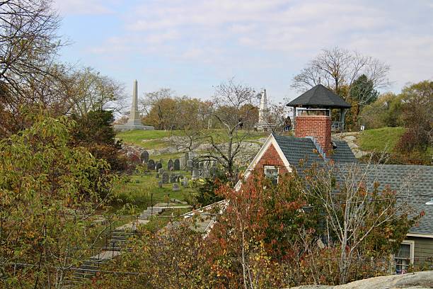 istock Old Burial Hill Cemetery 2238196315