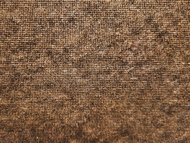 istock coarse, woven brown rough fabric or aged canvas board. abstract background with copy space. 2238209010
