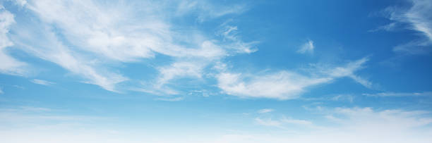 istock Summer blue sky cloud gradient light white background. Beauty clear cloudy in sunshine calm bright winter air bacground. Gloomy vivid cyan landscape in environment day horizon skyline view spring wind 2238215141