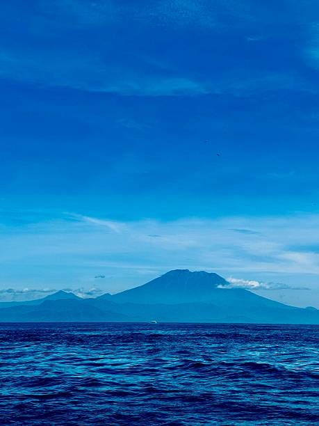 istock Mount Agung from Sanur Port 2238217903