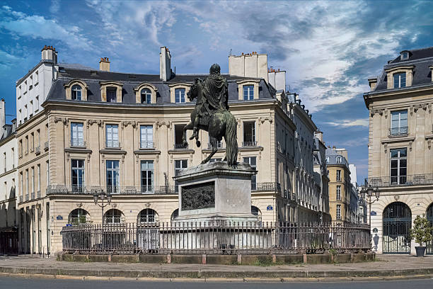 istock Paris, beautiful buildings place des Victoires 2238219152