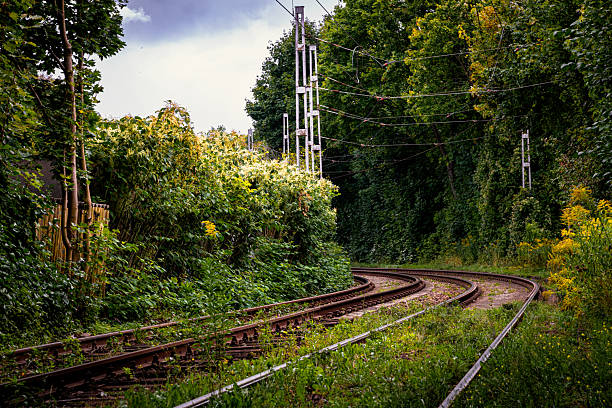 istock Old railroad in the countryside 2238223898