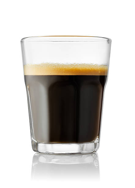 istock glass of espresso coffee isolated on white 2238225248