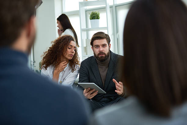 istock Colleagues Discussing Plans for Month 2238232052