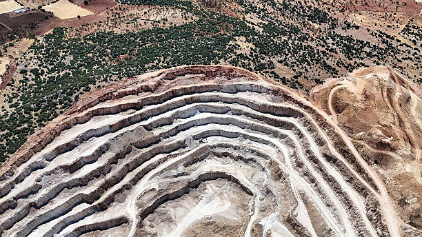 istock Step Terraces of an Open-Pit Quarry 2238234157