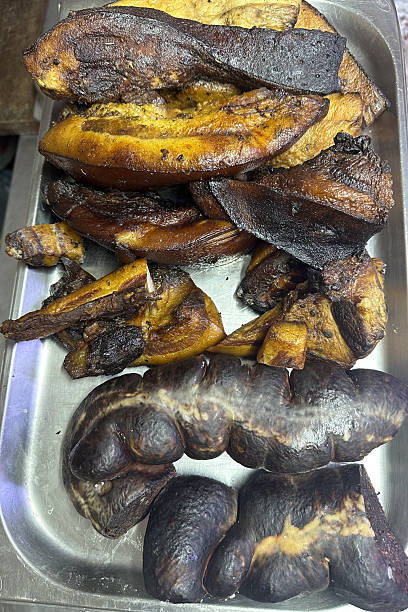 istock smoked bacon meat sausage in tray 2238237104