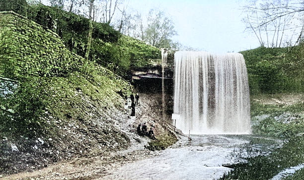 Antique Photograph: Minnesota, Fall of Minnehaha, Minneapolis