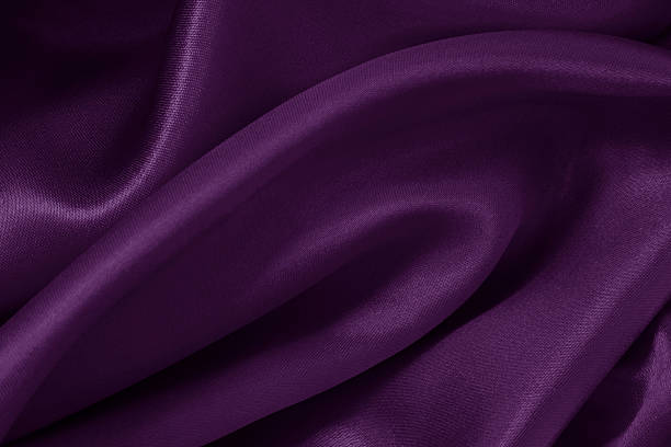 istock Purple fabric cloth texture for background and design art work, beautiful crumpled pattern of silk or linen. 2238244019