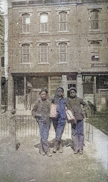 Antique Photograph: People in Southern USA