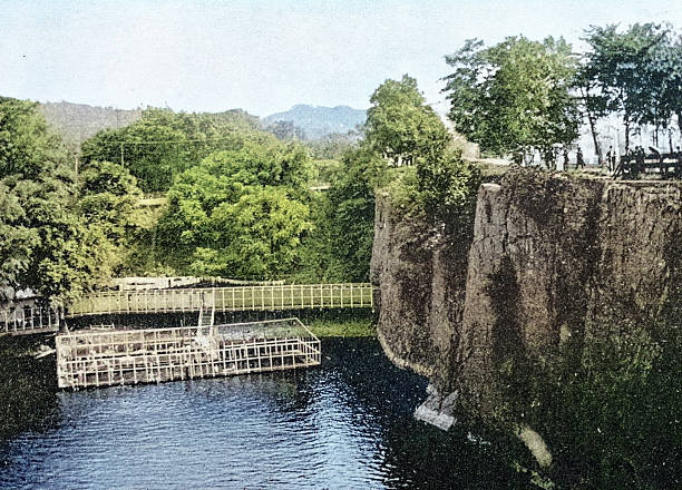 Antique Photograph: Passaic River, New Jersey